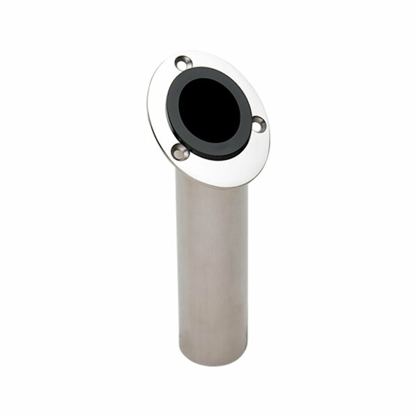 Whitecap Marine Products Stainless Steel Flush Mount Rod Holder - 30 degrees 6171C